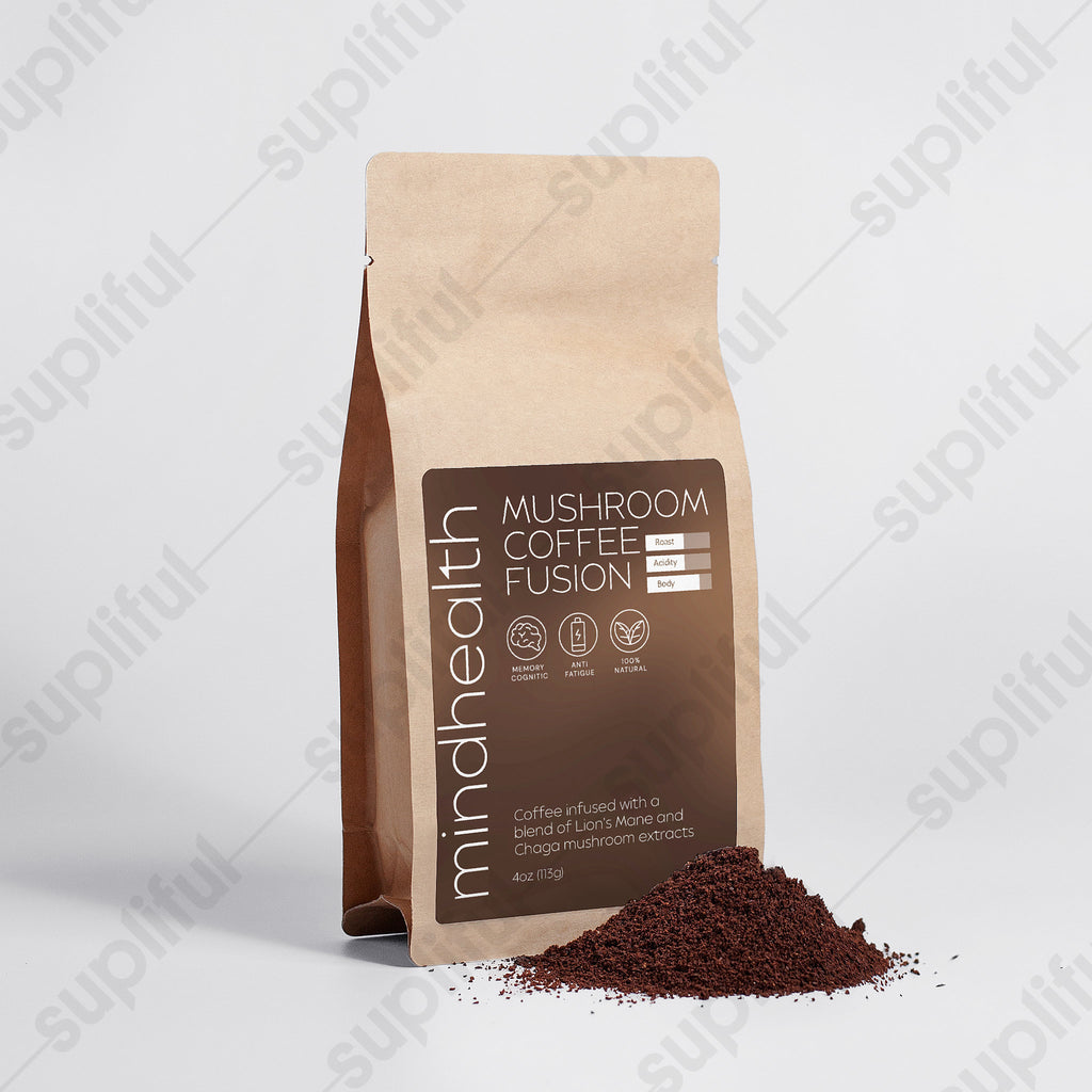 Mushroom Coffee Fusion - Lion’s Mane & Chaga 4oz