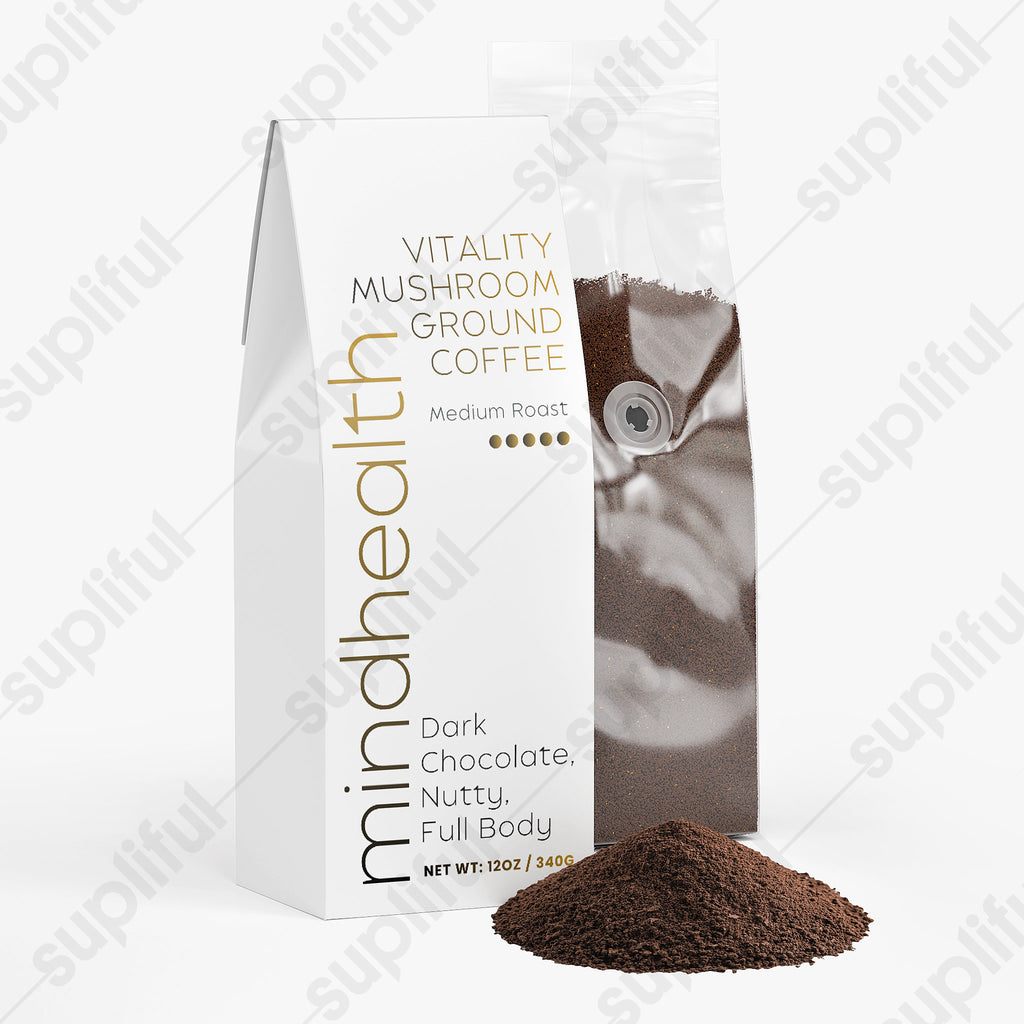 Vitality Mushroom Coffee (Medium Roast)