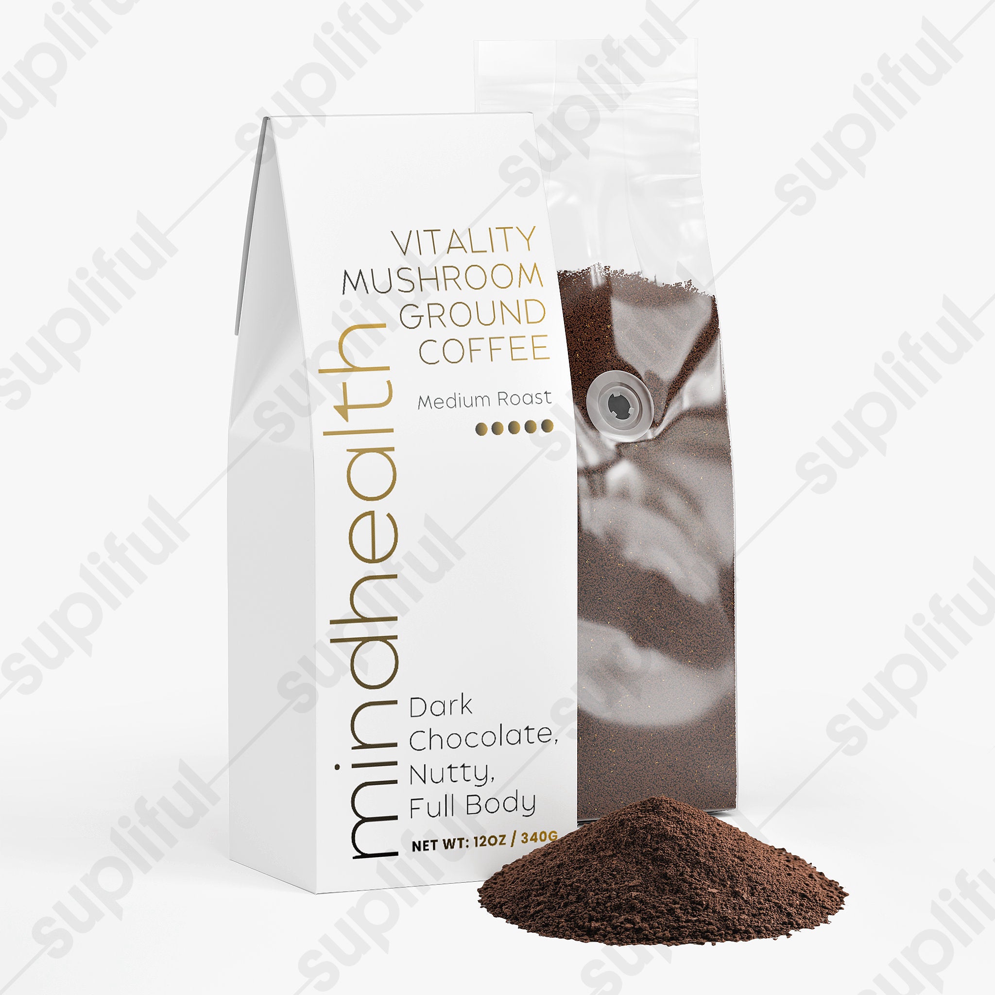 Vitality Mushroom Coffee (Medium Roast)