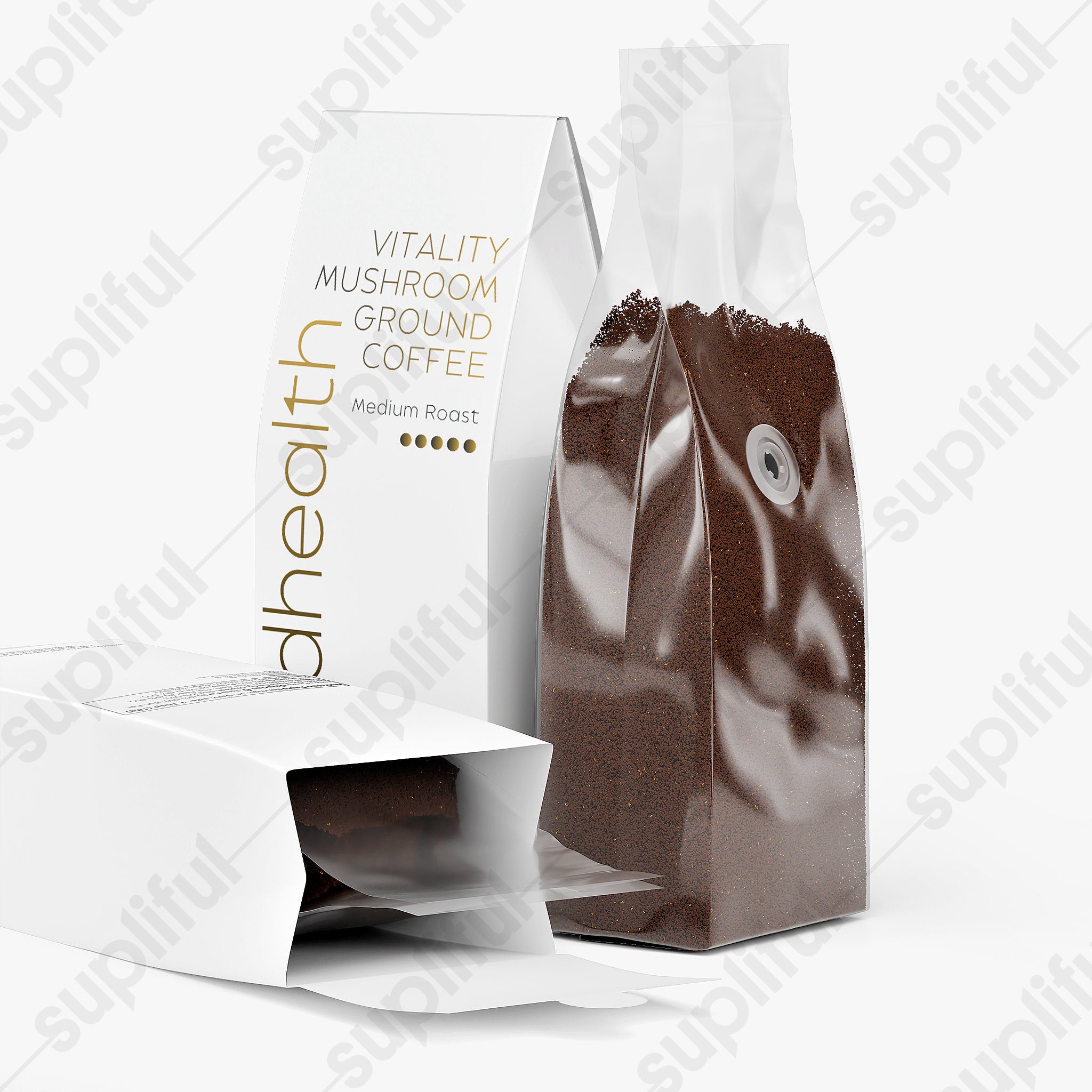 Vitality Mushroom Coffee (Medium Roast)